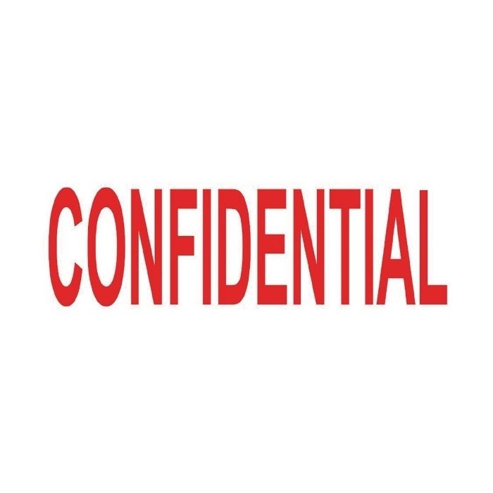 Colop Self Inking Word Phrase Stamp - Confidential