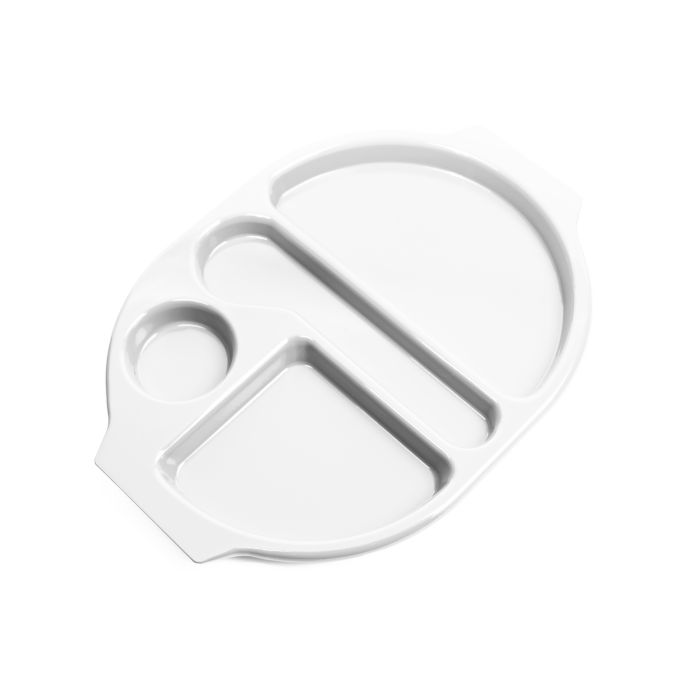 Harfield Large Meal Tray-White