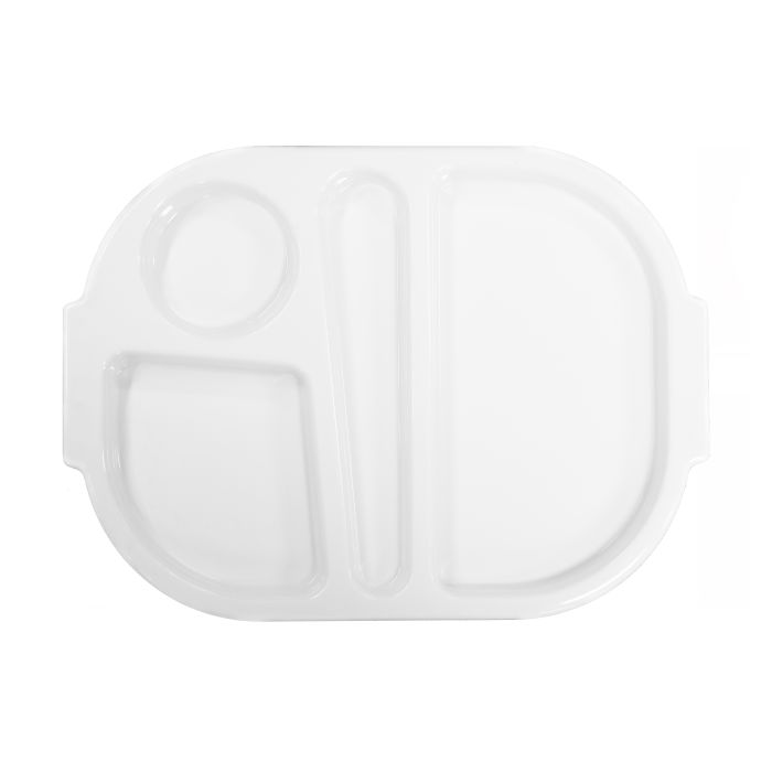 Harfield Small Meal Tray-White Harfield Small Meal Tray-White