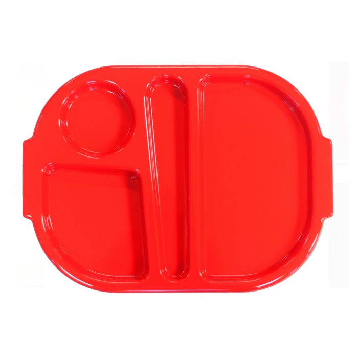 Harfield Small Meal Tray-Red Harfield Small Meal Tray-Red
