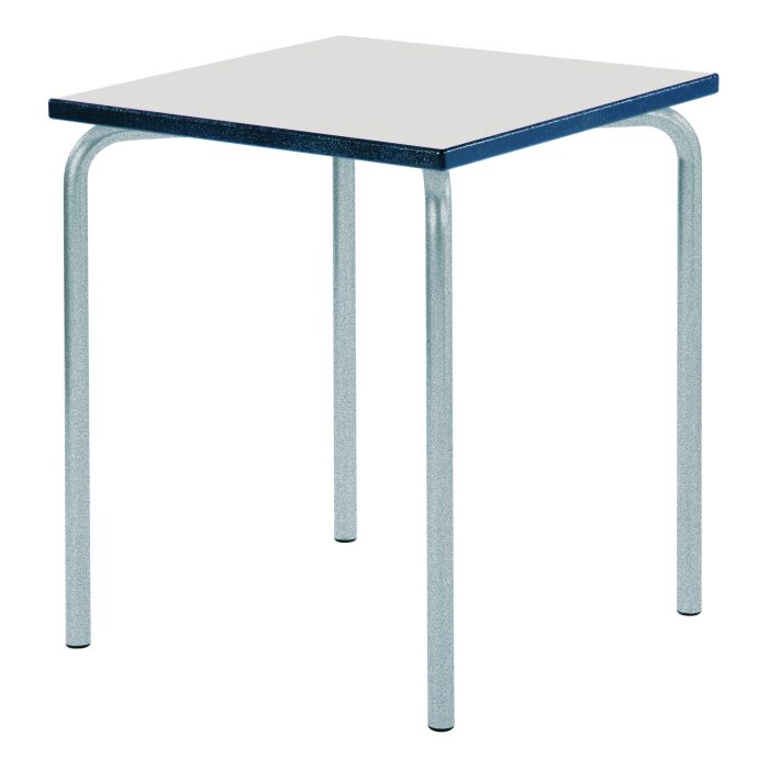 Equation Square Table 60 x 60cm - 4-6Y - White