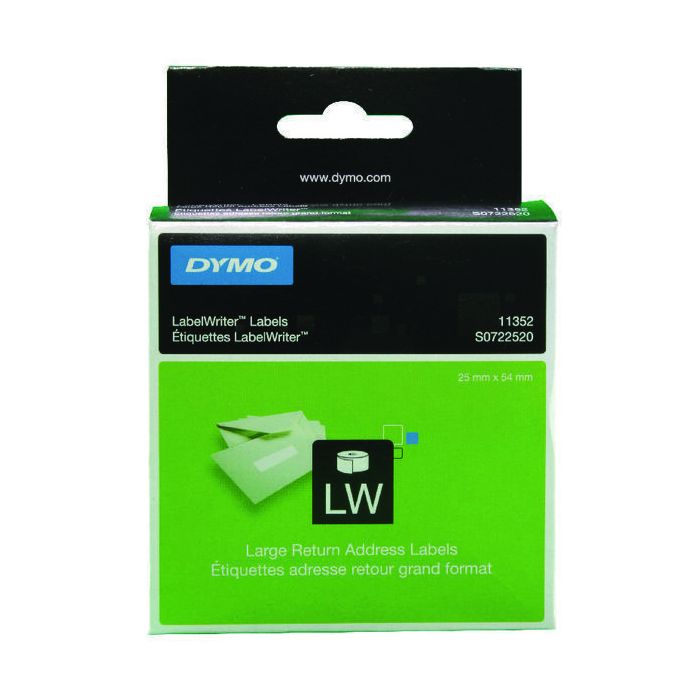 DYMO Labelwriter Labels Return Address - 54 x 25mm DYMO Labelwriter Labels Return Address - 54 x 25mm