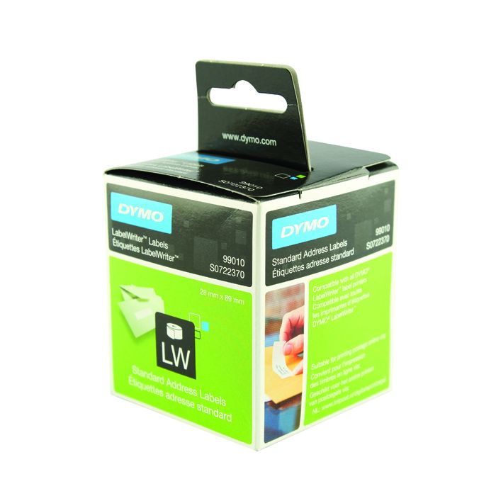 DYMO Labelwriter Labels Standard Address - 89 x 28mm DYMO Labelwriter Labels Standard Address - 89 x 28mm