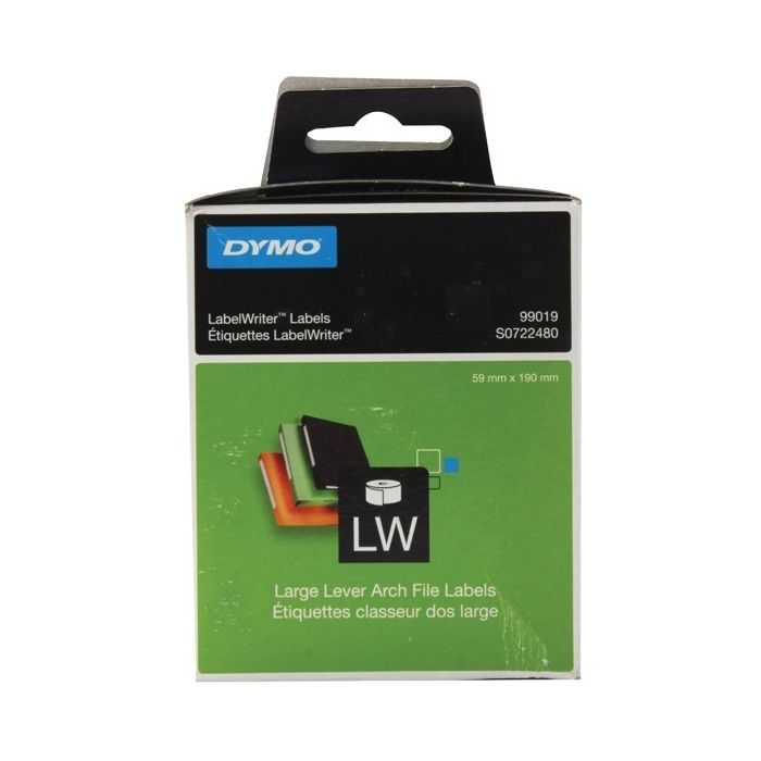 DYMO Labelwriter Labels Leverarch Large - 190 x 59mm