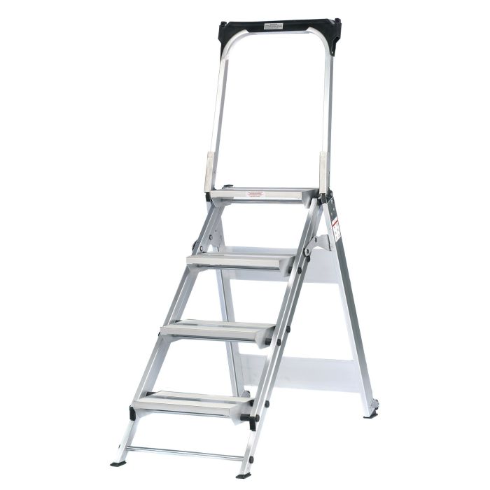 Easy Slope Aluminium Folding Leader Step - 4 Tread