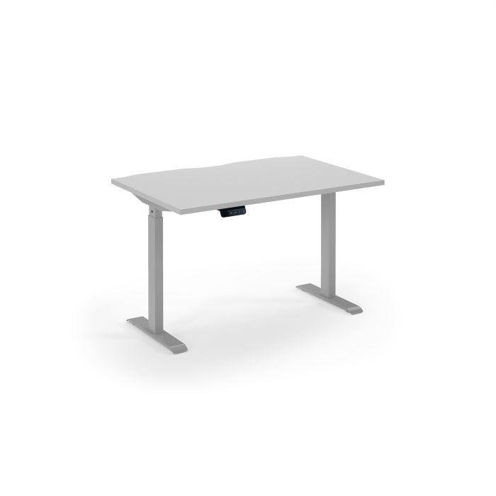 Elev8 Economy Single Motor Sit Stand Desk - White - 1200