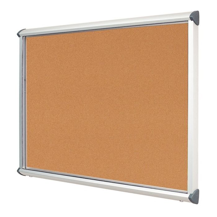 Shield Exterior Showcase 750 x 537mm - Aluminium Frame/Cork
