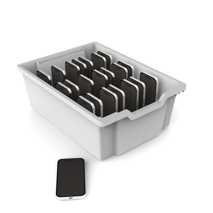 Gratnells Mobile Phone Storage Tray with Foam Insert