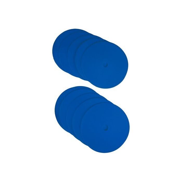 Albion Flat Disk Set - Blue - Pack of 10