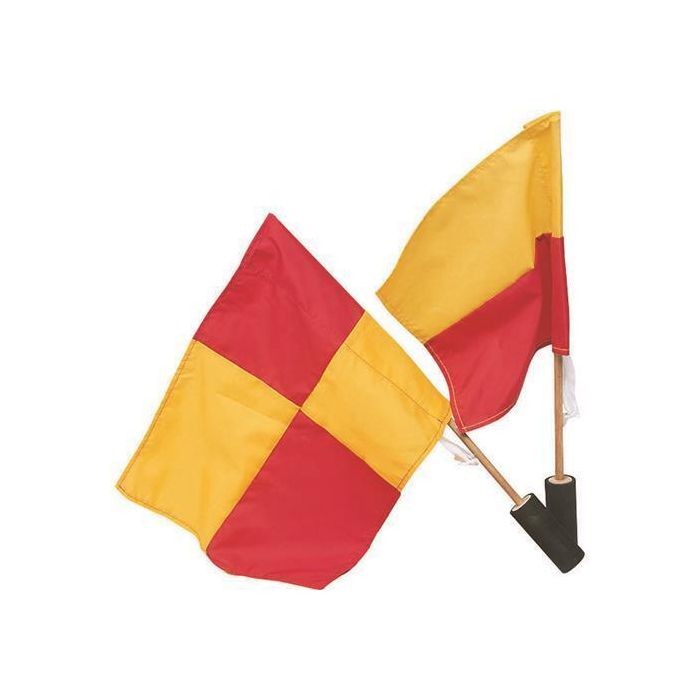 Linesmans Flags & Sticks Set Linesmans Flags & Sticks Set