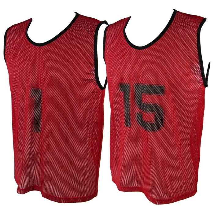Micro Mesh Training Vest Large - Red