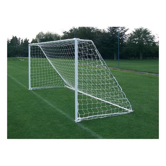Folding Steel Mini Soccer Goals 3.66m x 1.83m - 97kg - Pack of 2