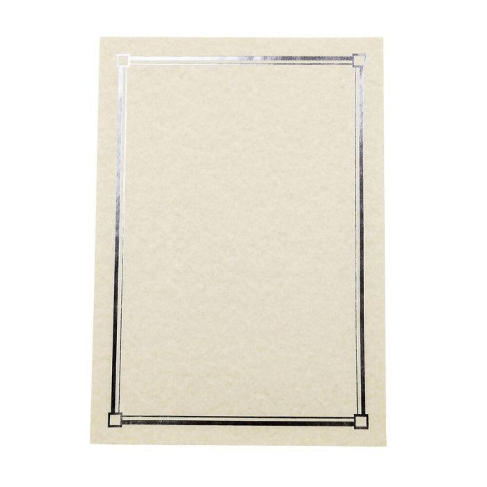 Certificate Border Superior A4 - Silver Foil - Pack of 100