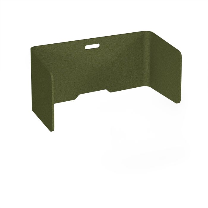 Fold Desk Screen - Dark Green