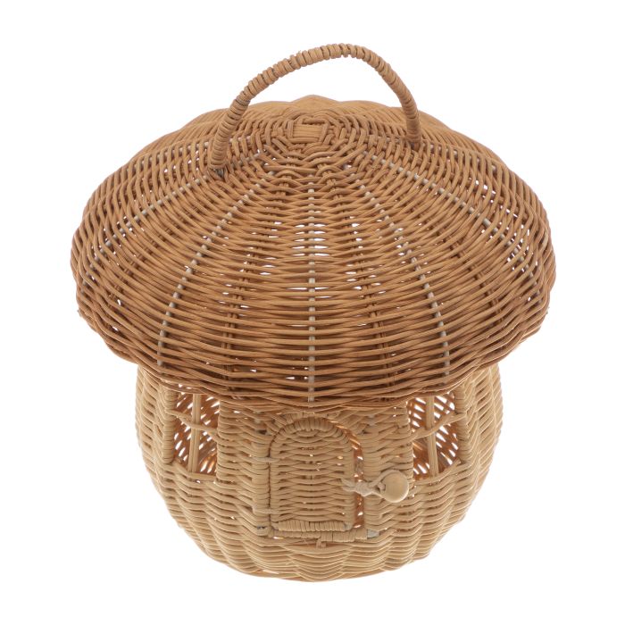 Rattan Mushroom House Rattan Mushroom House