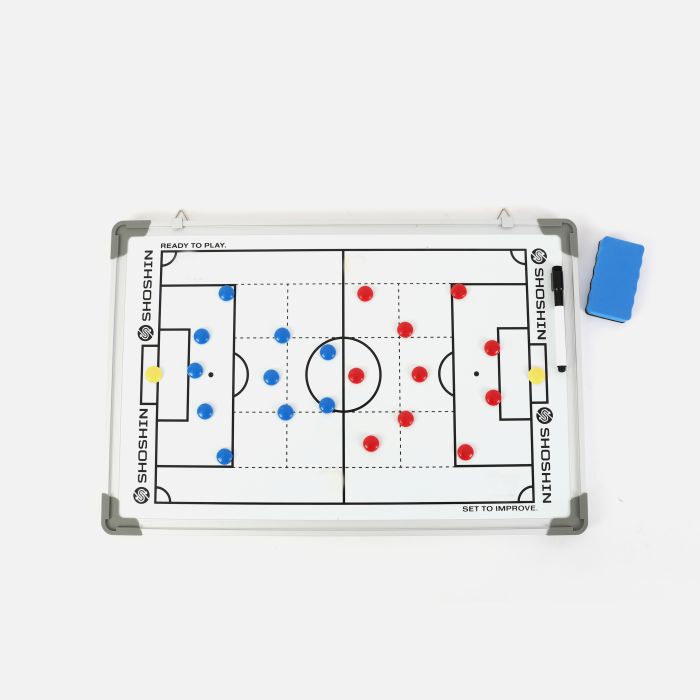 SHOSHIN Football Tactics Board - White - 60 x 45cm
