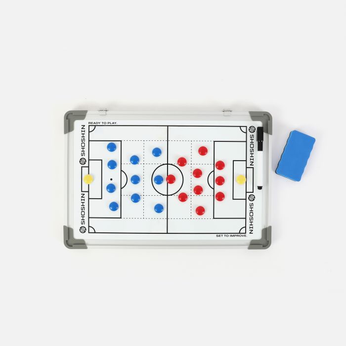 SHOSHIN Football Tactics Board - White - 45 x 30cm