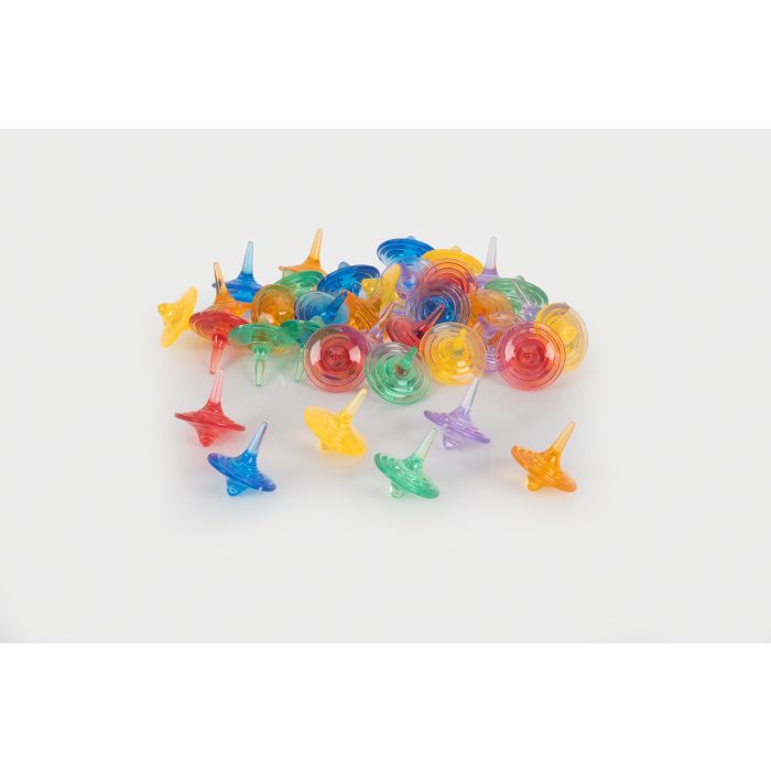 tickit Translucent Coloured Spinners