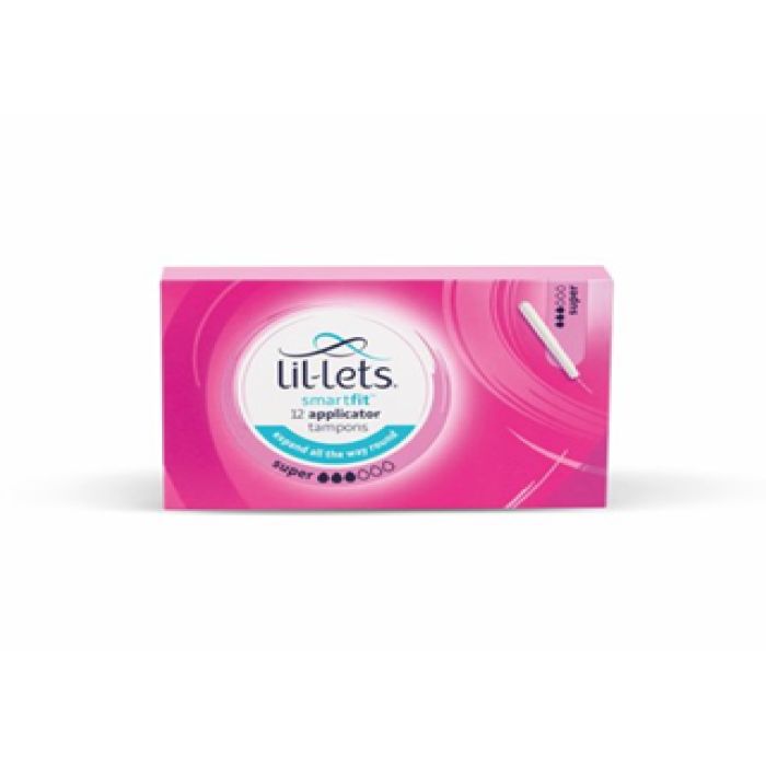 Lil-lets Cardboard Applicator Tampon Super x 12