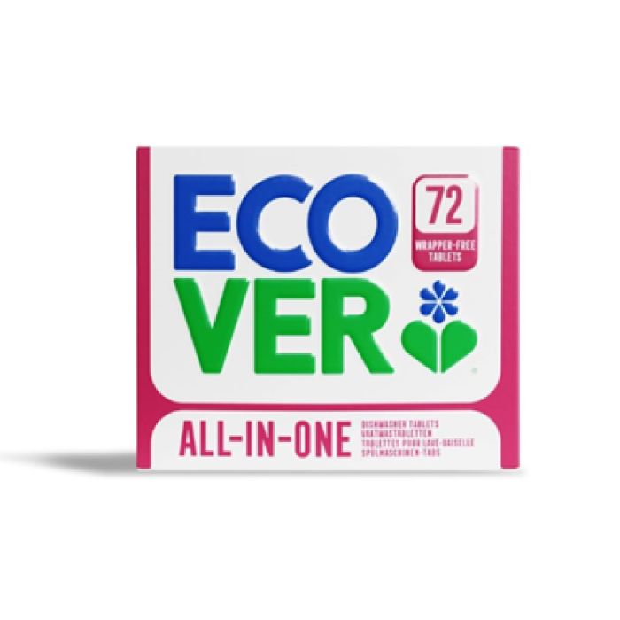 Ecover all-in-one Dishwasher Tablets - Pack of 72