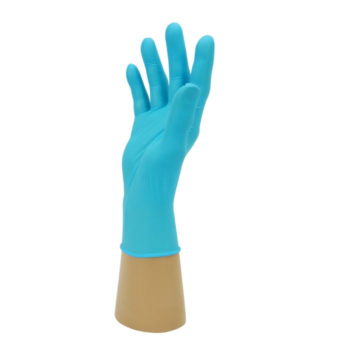 Polyco Small Blue Powder Free Hybrid Disposable Gloves-Pk 100 Polyco Small Blue Powder Free Hybrid Disposable Gloves-Pk 100