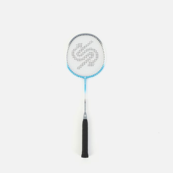 SHOSHIN Carbon Badminton Racquet - White/Blue - 23in