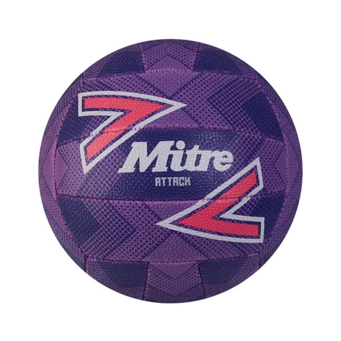 Training Netball - Purple/Pink/White- Size 5- Pk 12 with Bag