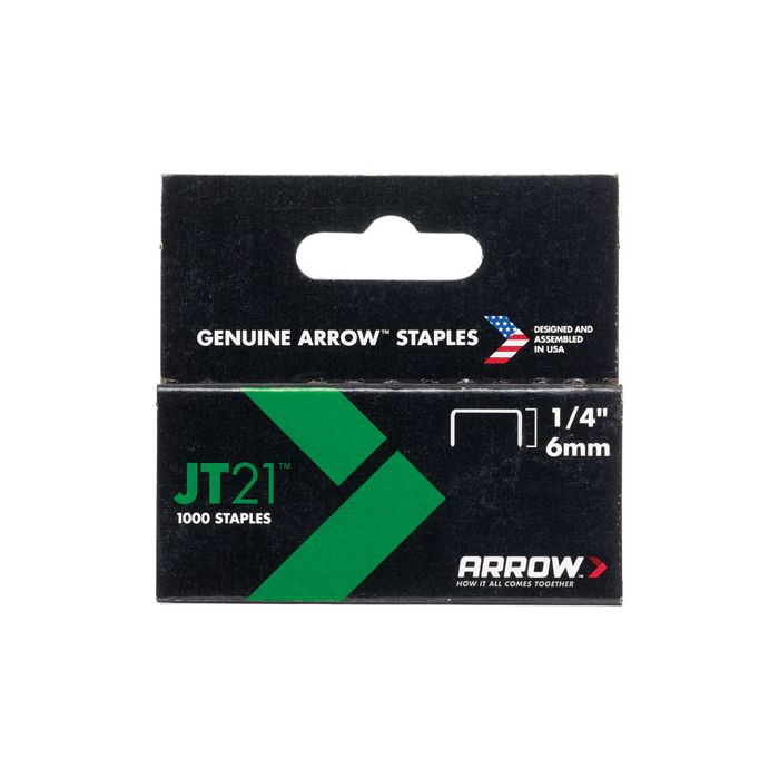 Staples For Junior and Light-Duty Staple Guns. Pack of 1000 Staples For Junior and Light-Duty Staple Guns. Pack of 1000