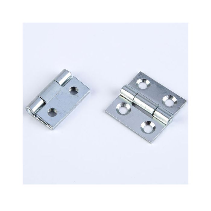 BZP Steel Butt Hinges. Pack of 10 pairs