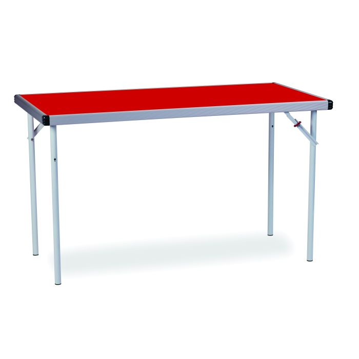 FastFold Rectangular Tables 1220 x 685mm H460 Red