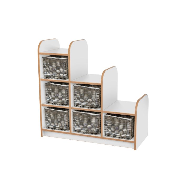 Maplescape Tiered Storage Units - Grey