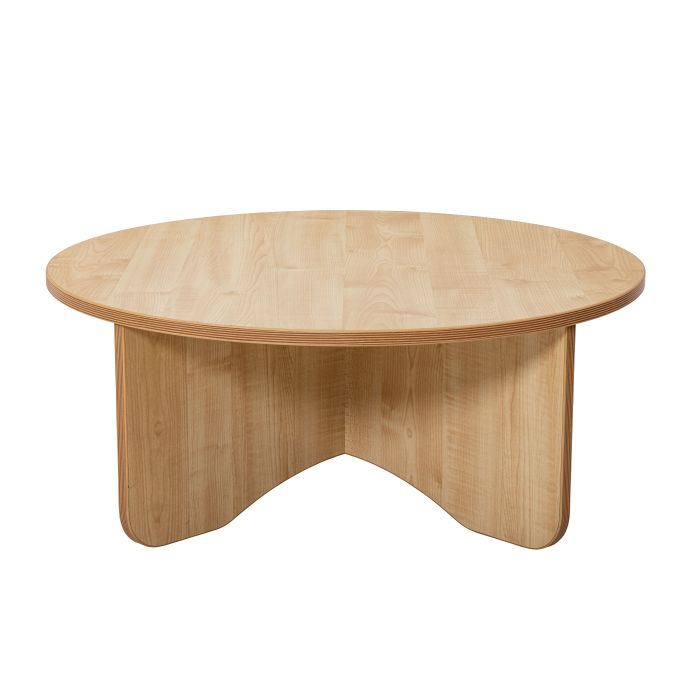 Maplescape Kneel Up Circular Table - Maple