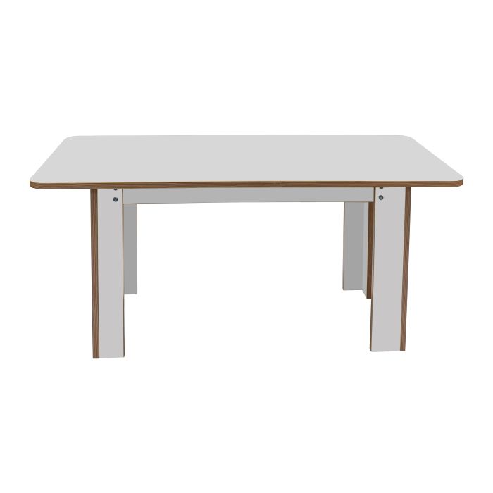 Maplescape Rectangular Table - Grey - 460mm