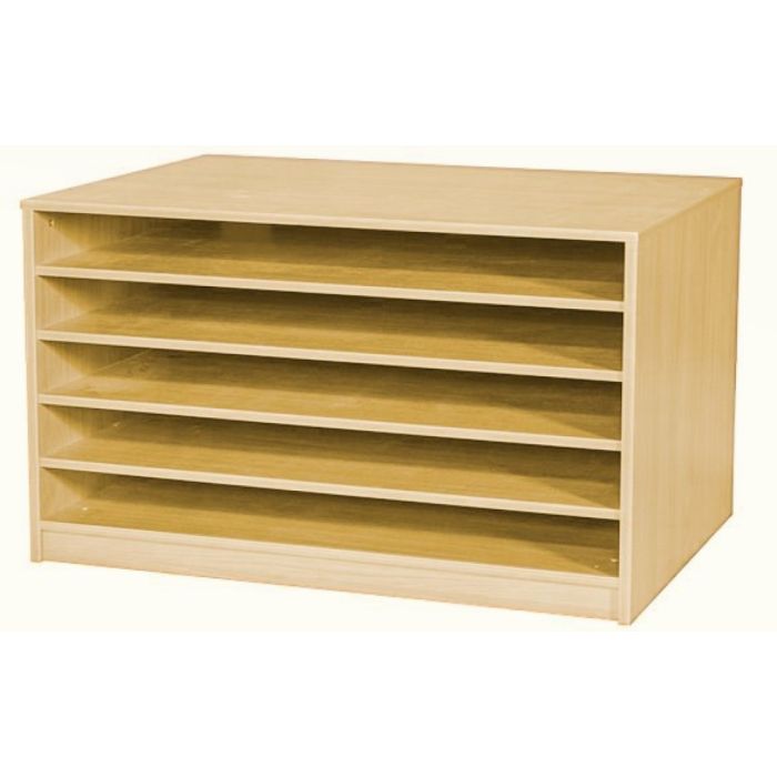 Classmates Static Paper Storage Unit with Fixed Shelves