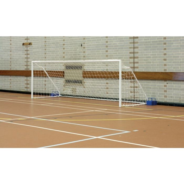 Junior Fold-Away Steel Goal 3.66m x 1.22m 73kg - Pack of 2