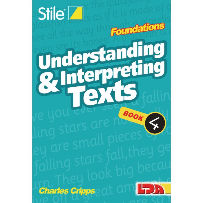 Stile Understanding & Interpreting Texts Foundation Book 4