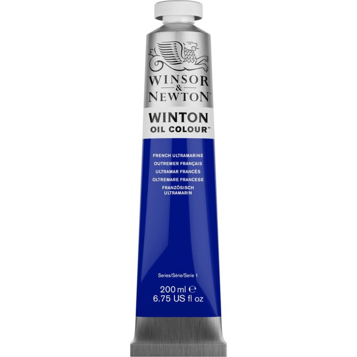 W & N Winton Oil Colour Tube 200ml French Ultramarine W & N Winton Oil Colour Tube 200ml French Ultramarine