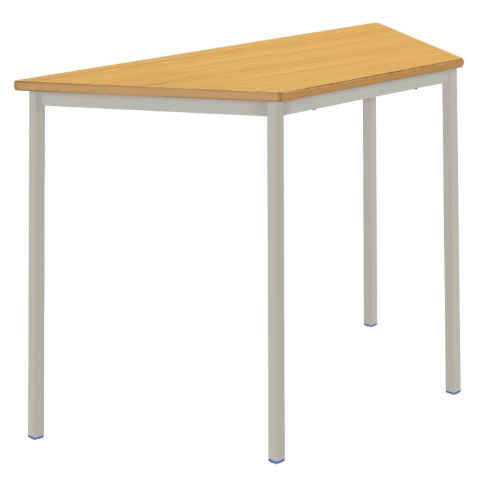 Trapezoidal Table Fully Welded- 1200x600mm - 8-11Y Beech