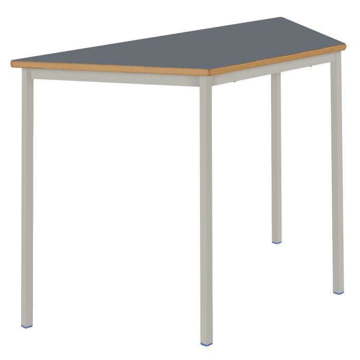 Trapezoidal Table Fully Welded- 1200x600mm 11-14Y Slate Grey