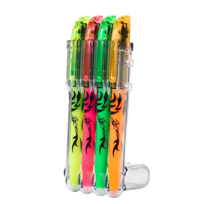 FriXion Light Erasable Highlighter "Set 2 Go" - Assorted - Pack of 4