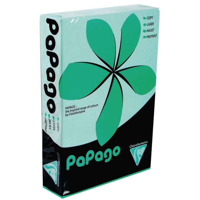 Papago A4 Copier Card - Deep Green - Pack of 250