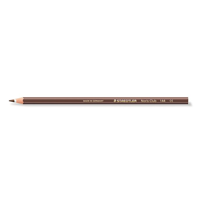 Staedtler Noris Club Colouring Pencils - Dark Brown - Pack of 12