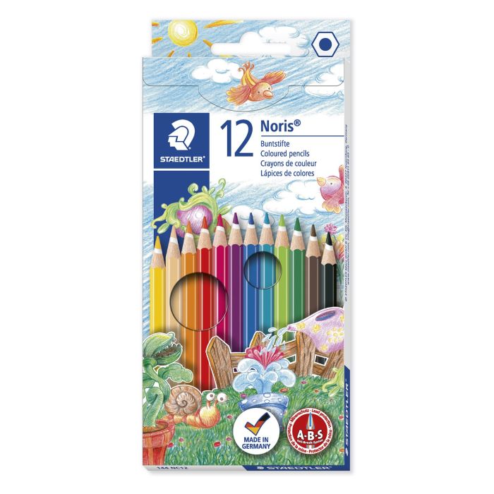 Staedtler High Pigment Coloured Pencils - Assorted - Pack of 12