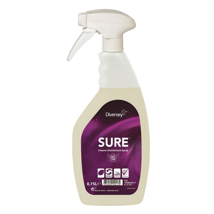 SURE Cleaner Disinfectant - Pack of 6