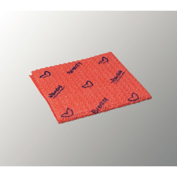 Vileda New Breazy Red Cloth - Pack of 25