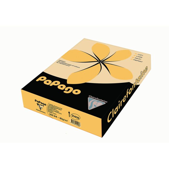 Papago Copier Paper A4 Buttercup - 1 Ream
