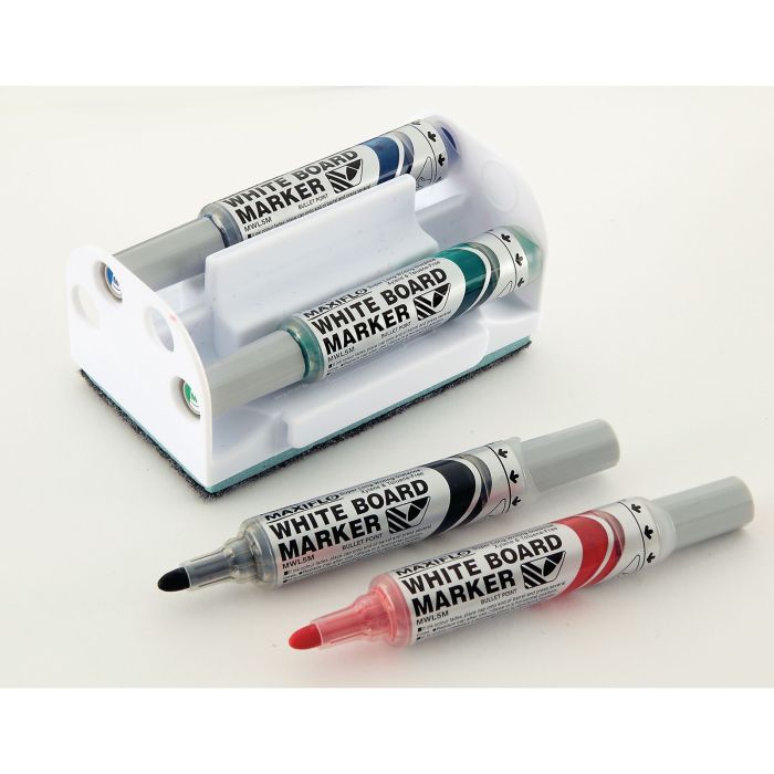 Pentel Whiteboard Marker Assorted Bullet Tip - Pack of 4