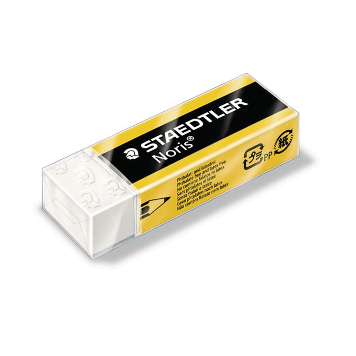 Staedtler Noris Eraser White - Pack of 20 Staedtler Noris Eraser White - Pack of 20