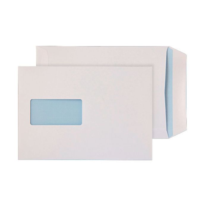C5 White Self Seal Pocket Envelopes - Pack of 500