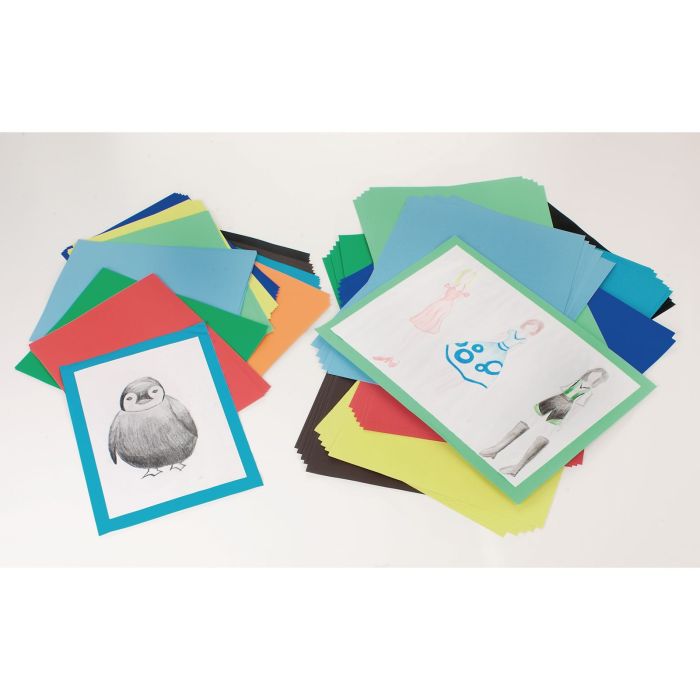 Classmates A4+ Mounting Paper Black - Pack of 100